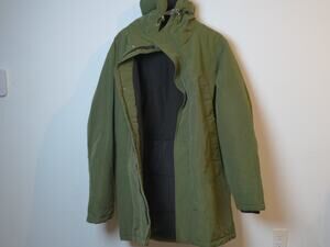 Primark Olive Green Thermal Hooded Parka Jacket Men’s L
